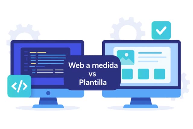 Web a medida vs plantilla: cuál es mejor para tu negocio